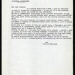 Trascrizione della lettera di Concetto Marchesi a Matilde Bassani, 13 settembre 1947. Archivio privato Valeria Finzi