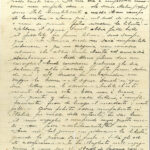 Lettera di Renato Levi al fratello Mario, spedita da Kenadsa, in Algeria, il 28 ottobre 1940, p. 2. Archivio privato Rossella Levi
