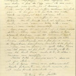Lettera di Renato Levi al fratello Mario, spedita da Kenadsa, in Algeria, il 28 ottobre 1940, p. 4. Archivio privato Rossella Levi